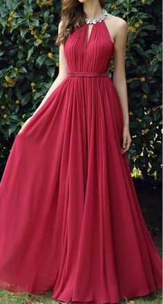 Women V-Neck Prom Dresses Long Beading Evening Party Gowns A-Line Formal Dress Long A738 on Storenvy Red Prom Dress Long, Long Party Dress, Prom Dress Long, Evening Party Gowns, Chiffon Evening Dresses, Red Prom, Dress Chiffon, فستان سهرة, Evening Gowns Formal