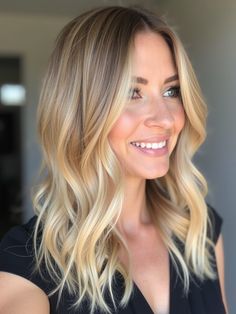 29 Golden Blonde Hair Color Ideas Neutral Golden Blonde Hair, Soft Dimensional Warm Blonde, Dimensional Golden Blonde, Warmer Toned Blonde, Extra Light Golden Blonde Hair, Warm Golden Blonde Hair