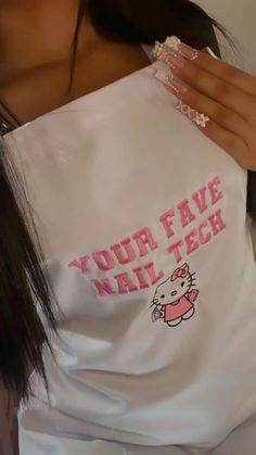 Nail Business Vision Board, Nail Tech Hoodie, Nail Tech Apron, Nail Tech Merch, Nail Tech Vision Board Ideas, Nail Tech Life, Nail Tech Outfits, Nail Tech Graduation