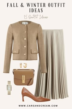 15 Cute and Cozy Fall & Winter Outfit Ideas You'll Definitely Want to Copy Lady Jacket Outfit, Elevated Wardrobe, Wardrobe Plan