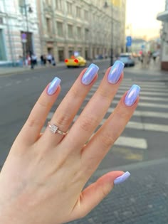 Ocean Blue Nails, Blue Chrome Nails, Happy Nails, Summery Nails, Vacation Nails, Beach Nails, Prom Nails, Chic Nails, Chrome Nails