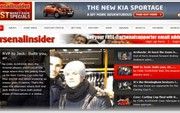 an image of a web page for a car dealershiper that has been designed to look like it is on the internet