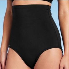 Nwt Kona Sol High Waist Black Bikini Bottom, Super Flattering Bottoms That Features Stomach Control Panel, Full Seat Coverage, No Trades 1. Black Lined Swimwear, Black Shapewear Swimwear With Lined Body, Black Shapewear Swimwear, Black Shapewear Swimwear For Swimming, Beach Swimwear With Smoothing Shaping Fit, Black Shapewear Swimwear For Pool, Black Seamless Shapewear Swimwear, Shaping Smoothing Swimwear For Beach, Smoothing Shaping Swimwear For Beach