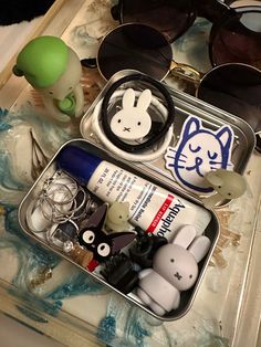 Metal Box Ideas, Trinket Tin, Wallet Inspiration, Mint Tin Crafts, Altoids Tins, Mint Tins, Inside My Bag, Handbag Essentials, Metal Box