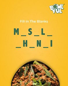 a poster with the words'fill in the blanks msl - hnj '