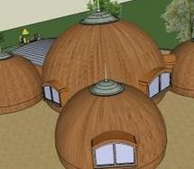 Моя компания - Дом хоббита за 3 дня 30x40 House Plans, Silo House, Dome Building, Geodesic Dome Homes, Storage Container Homes, Dome Home, Bamboo House, Container House Plans, Dome House