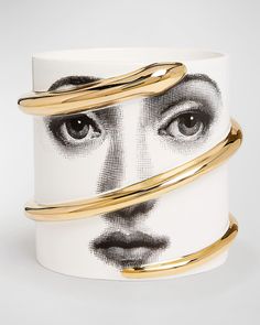 Get free shipping on Fornasetti Frutto Proibito Candle - 1020g at Neiman Marcus. Shop the latest luxury fashions from top designers. Fornasetti Candle, Expensive Candles, Lina Cavalieri, Serpent Snake, Golden Snake, Large Candles, Fine Watches, Dolce E Gabbana, Ceramic Vessel