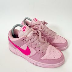 Condition- Good - [ ] Like What You See But Not The Price. Make Me A Reasonable Offer! Don’t Be Shy! Nike Dunk Low Triple Pink, Iconic Sneakers, Pink Panther, Pink Panthers, Sneakers Women, Sneaker Games, Nike Dunk Low, Low Sneakers, Dunk Low