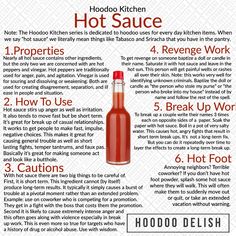 Continuing our series on the use of common kitchen items, here is hot sauce! This little condiment has a lot of really simple and useful applications and magic. Enjoy!  #Hoodoo #hoodoodelish #rootwork #spells #magic #conjure #spellwork #hotsauce #hotfoot #breakup #revenge Museum Statues, Witch Candle, Spells Magic, Break Up Spells