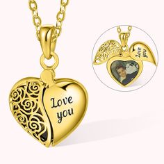 Personalized Vintage Locket Photo Necklace Memorial Jewelry Gift - CALLIE Double Heart Necklace For Mother's Day Memorial, Memorial Mother's Day Double Heart Necklace, Heart Locket Necklace For Valentine's Day Anniversary, Mother's Day Double Heart Engraved Locket Necklace, Engraved Heart Necklace For Valentine's Day Memorial, Engraved Heart Pendant Locket For Personalized Gift, Memorial Heart Locket Necklace For Mother's Day, Valentine's Day Engraved Heart Necklace Keepsake, Valentine's Day Anniversary Round Pendant Locket Necklace