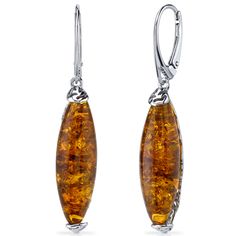 Peora.com - Baltic Amber Earrings Sterling Silver Cognac Color SE8524, $54.99 (http://www.peora.com/baltic-amber-earrings-sterling-silver-cognac-color-se8524) Baltic Region, Amber Gemstone, Cognac Color, Amber Earrings, Sterling Silver Drop Earrings, Natural Amber, Amber Stone, Amber Jewelry, Christmas Earrings