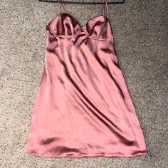 Coral Slip Dress From Target! Brand New With Tags! Casual Satin Mini Dress, Casual Satin Mini Dress With V-neck, Casual Satin V-neck Mini Dress, Casual Satin Slip Dress For Date Night, Satin Bodycon Dress, Short Sleeve Floral Dress, Tight Fitted Dresses, Midi Tank Dress, Floral Slip Dress