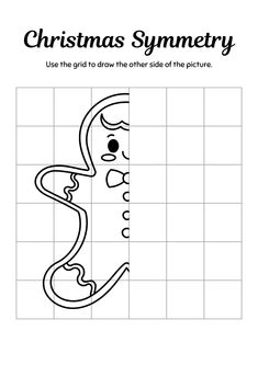 20 Cute Christmas symmetry activity for Kids, Toddlers, Preschoolers, coloring pages. This fun and cute coloring book is a great activity for kids and adults of any age. You may print them as many times as you want. The digital download comprises : ✅ 1 PDF Letter size ✅ Print the worksheets in black and white. ✅ Laminate for repeated and lasting use. ✅ No refund and No exchange allowed for digital product! ✅ Once payment is confirmed, you will receive a link to download your file. HOW IT WORKS: ⭐️Choose the item, purchase, and complete payment ⭐️Download your files from "Purchases" ⭐️Save the file to your computer and print Thank you for visiting our store! #worksheetdigital.com #worksheetdigitaleu.etsy.com Christmas Symmetry, Symmetry Activities, Christmas Coloring Pages For Kids, Cute Coloring Book, Printable Kindergarten, Toddler Coloring Book, White Laminate, Christmas Coloring, Christmas Printable