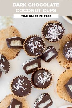 dark chocolate coconut cups Sugar Free Candy Recipes, Dark Chocolate Coconut