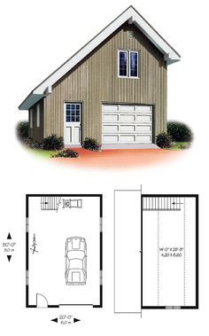 two story garage plans with loft and living quarters for 2 car garage floor plans on one level