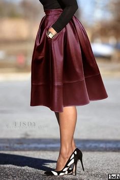 Fisdy - Classic High-Waisted Solid Color Skirt: Timeless Style with Elevated Elegance Patchwork Skirt, Modest Fashion Outfits, Skirts Online, Casual Chic Style, Casual Elegance, Wholesale Fashion, Modest Fashion, Wardrobe Essentials, Casual Chic