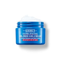 Oily Skin Routine, Kiehls Skincare, Cream For Oily Skin, Cream Moisturizer, Moisturizer For Oily Skin, Oil Production, Oil Free Moisturizers, Facial Sunscreen, Effective Skin Care Products