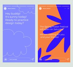 Fun design instagram stories for design event Leaflet Graphic Design, Instagram Event Post Design, Community Graphic Design, Spring Poster Design, Story Design Instagram, Design Story Instagram, Posters Event, Stories Instagram Design, Pixel Poster