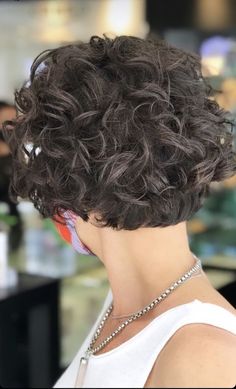 23 CURLY HAIRSTYLES FOR WOMEN OVER 50 - julsweek Baseball Game Hairstyles, Curling Hairstyles, Simple Curly Hairstyles, Game Hairstyles, Short Curly Hairstyles For Women, Short Wavy Haircuts, Curly Pixie Hairstyles, Curly Pixie Haircuts, Curly Hair Photos