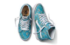 Vans' Newest Sneaker Collection Is A Literal Work Of Art+#refinery29 Tenis Vans, Sneakers Vans, Van Gogh Museum, Annie Leibovitz, Almond Blossom, Shoes Vans, Skateboarder, Aesthetic Shoes, Vans Shop