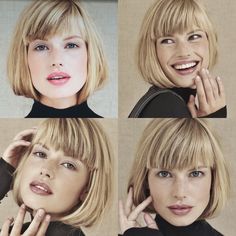 Halloween Hairstyles, Bob Haircut With Bangs, Pinterest Hair, Haircuts With Bangs, Grunge Hair, Fashion Editorial