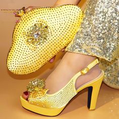 2022 New Blue Color Italian Matching Shoes and Bag Sets African for Pa – Rarove Peach Shoes, Matching Shoes And Bag, African Shoes, Matching Shoes, Women Slippers, Italian Shoes, Womens Summer Shoes, Super High Heels, Rhinestone Wedding