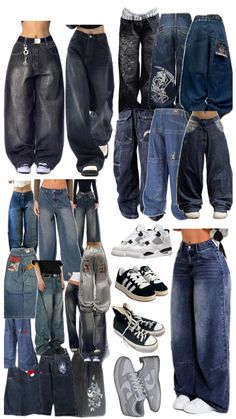 baggy pantss Street Style Outfits Casual, Trendy Outfits For Teens, Cute Lazy Day Outfits, Cute Everyday Outfits, Really Cute Outfits, Casual Style Outfits, Dream Clothes, Street Style Outfit