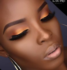 Eye Makeup For Dark Skin Tones, Brown Girls Makeup, Colors Wedding, Face Beat, Eyebrow Tattoo, Dark Skin Makeup, Makeup For Black Women