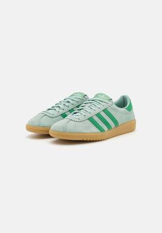 adidas Originals BRMD - Trainers - hazy green/preloved green Adidas Sneaker Green, Green Low-top Adidas Skate Shoes, Modern Green Adidas Sneakers, Adidas Green Low-top Skate Shoes, Classic Green Adidas Sneakers, Green Adidas, Adidas Sneakers Women, Sneakers Women, Cute Sneakers