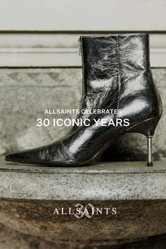 Attitude – it's in our DNA. Add the Natasha boots to your rotation for stepping out this season. Metallic Boots For Formal Fall Occasions, Chic Metallic Heeled Boots For Fall, Modern Boots With Metal Feet For Fall, Modern Metallic Boots With Pointed Toe, Metallic Leather Boots For Night Out, Leather Trainers, Gunmetal Grey, Stepping Out, Sweater Sale