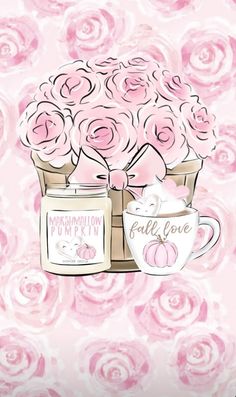 pink roses are in a vase next to a mug with the word congratulations written on it