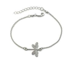 Sterling Silver Dragonfly Bracelet Dragonfly jewelry Silver | Etsy Elegant Sterling Silver Dragonfly Jewelry, Silver Bracelet With Butterfly Clasp, Silver Bracelet With Butterfly Clasp For Gift, Sterling Silver Jewelry With Butterfly Clasp, Silver Sterling Silver Jewelry With Butterfly Clasp, Delicate Sterling Silver Bracelets In Silver Color, Dainty Sterling Silver Dragonfly Jewelry, Elegant Adjustable Dragonfly Jewelry, Adjustable Silver Jewelry With Butterfly Clasp