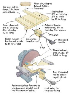 the instructions for how to build a wood table