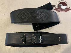 "A belt will become not just a thing that you have with your pants, it is a special accessory that has its own style, its own charm, today it is a great gift, an extraordinary souvenir. Super strong and durable wide leather corset belt made of genuine 4 mm leather + velvet lining. This is offbeat handmade & very useful accessory. Perfect for people with back problems & can be used as a corset. Made of thick natural leather with decorative symmetrical embossed geometrical motifs. Has kind of rust Traditional Black Adjustable Belts, Traditional Leather Belt Buckle, Adjustable, Adjustable Leather Belt Buckles, Traditional Style, Adjustable Leather Belt Buckles In Traditional Style, Adjustable Traditional Leather Belt Buckles, Traditional Adjustable Leather Belt, Geometrical Motifs, Leather Corset Belt, Corset Belt