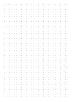 the back side of a white paper with dots on it