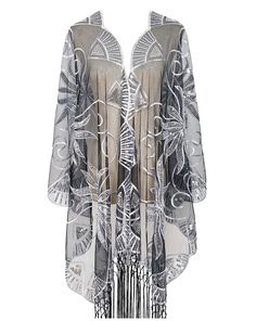 PRICES MAY VARY. Size: 22.8-63in, Fringe 7.0in. The dressy shawls and wraps for evening wear is super soft, comfortable and lightweight. This see-through lace Sequin shawl is a gorgeous accessory for spring, summer, winter and fall from day to night. Design: The vintage 1920s wrap for women is designed with sequin flower trim and scallop edge detail. A lovely lightweight scarf which makes a great gift for Valentine's Day, stuffer for Christmas, Thanks Giving, New Year, Mother's Day, Birthday, Gr Sequin Shawl, Flapper Outfit, Sparkly Scarf, Special Event Outfit, Sequin Cape, Sequin Flower, Color Outfits, Evening Shawls, Great Gatsby Party