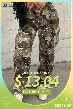 #wholesale21 #wholesale21bassador #instafashion #styleinspo #stylegoals #outfits#stylediaries #onlineboutique #ootdshare#wholesale #Dropshipping #boutique#Jumpsuits Cheap High-rise Camouflage Bottoms, Cheap Full-length Camouflage Cargo Pants, Cheap Camouflage Full-length Cargo Pants, Cheap High Rise Camouflage Bottoms, Cheap Full Length Camouflage Cargo Pants, Cheap Combat Style Camouflage Cargo Pants, Affordable Camouflage Straight Leg Cargo Jeans, Cheap Camouflage Straight Leg Cargo Jeans, Cheap Camouflage Wide Leg Pants