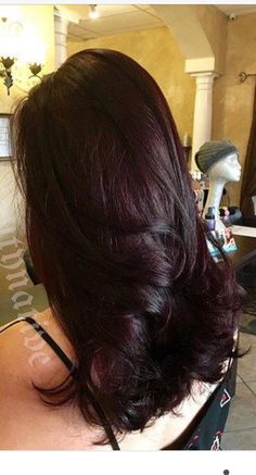 Bold Red Hair, Dark Cherry Hair, Wine Hair Color, Cherry Red Hair, Plum Hair, Wine Red Hair, Red Hair Inspo, Wine Hair, Cherry Hair