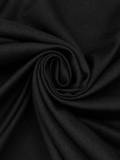 the black fabric is very soft