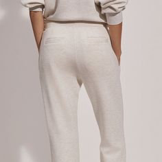 These ultra-soft joggers combine comfort and style. The flattering, tailored fit and elastic waist of The Slim Cuff Pant create a cozy look that's perfect for lounging or running errands. Look and feel your best, all day long! lounge, loungewear, taupe, brown, gray, neutral, ivory, cream, white, soft, sweatpants, pants, jogger Long Lounge, Soft Sweatpants, Pants Jogger, Soft Joggers, Dash And Albert, Cuffed Pants, Cream White, Running Errands, Elastic Waist