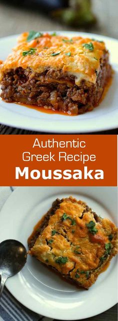 this authentic greek recipe moussaka is so good and easy to make it's perfect for dinner