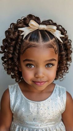 Christmas Hairstyles For Kids, Christmas Hairstyles, Hairstyles For Kids, For Kids, Hair Styles, Christmas