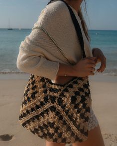 All things Raffia Braided Crochet Bag For Beach Travel, Black Crochet Bag With Woven Leather For Vacation, Bohemian Beach Bag With Woven Leather, Beach Straw Bag With Woven Leather, Straw Crochet Bag With Woven Leather For Beach, Summer Beach Bags With Woven Leather, Black Woven Beach Bag Made Of Natural Fiber, Vacation Woven Leather Crochet Shoulder Bag, Black Shoulder Bag With Braided Handles For Beach Season