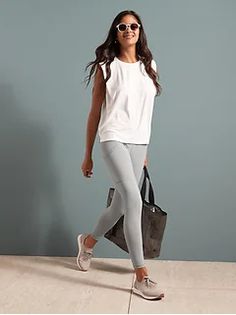 Women's Pants | Banana Republic Leggings Outfit Summer, Athleisure Summer, Stylish Activewear, Summer Leggings, Fitness Wear Outfits, Travel Outfit Summer, Summer Outfit Inspiration, Athleisure Outfits, Fashion 2024