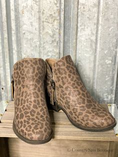 We can't get over how cute these Wink Leopard Shoes are for fall!!! Leopard Shoes, Get Over It, Boots