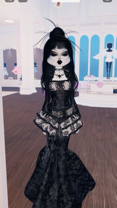 dress to impress trad goth theme #tradgoth #goth #black #dresstoimpress #robloxdresstoimpress #tradgothmakeup Goth Theme, Trad Goth Outfits, Trad Goth Makeup, Rococo Dress, Trad Goth, Theme Dress, Goth Dress, Goth Outfits, Dress To Impress