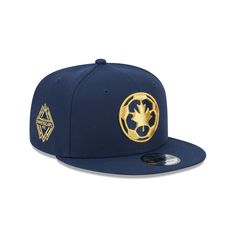 The Vancouver Whitecaps FC 2024 Jersey Hook 9FIFTY Snapback features an embroidered Whitecaps logo at the front panels with an alternate logo at the right-wear side. Additional details include a snapback closure at the rear and a navy undervisor. Snapback Fitted Hat With Team Logo, Fitted Snapback Hat With Logo Patch For Fans, Streetwear Snapback Hat With Team Logo, Snapback Hat With Team Logo For Fans, Adjustable Flat Bill Baseball Cap With Team Logo, Flat Bill Snapback Hat With Team Logo, Adjustable Snapback Cap With Team Logo, Adjustable Snapback Hat With Team Logo, Team Logo Snapback Baseball Cap