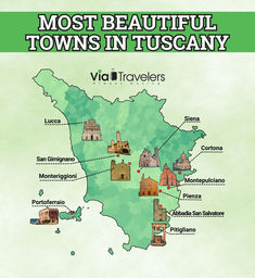 Map of Towns in Tuscany to Visit Things To Do In Tuscany Italy, Monteriggioni Italy, Tuscany Holiday, Cortona Italy, Tuscan Towns, Italy Destinations, Where's Waldo