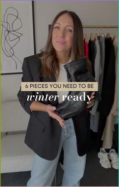 Struggling to curate a Winter wardrobe that’s effortless, stylish, but most of all leaves you feeling confident no matter what life throws at you? I’ve been there and I’m here to help…🧚 Let’s start with the 6 winter pieces I recommend every woman has to create a versatile and effortless winter wardrobe. ❄ ✨ Basic layering tops are an essential for the cooler months and the perfect base to easily layer. ✨ A timeless wardrobe staple, knitwear adds texture and warmth to any outfit. ✨ A wool ... Layer Outfits Winter, Jeans Outfit Ideas For Women, Layered Winter Outfits, Formal Winter Outfits, Winter Layering Outfits, Layering Outfits Fall, Modest Winter Outfits, Layered Kurta, Jeans Outfit Ideas