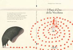 an illustrated book cover for i pani d'oro dela vecchina